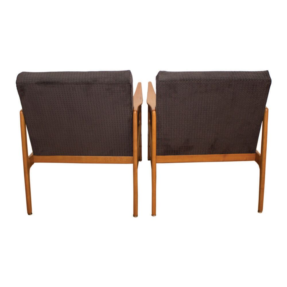 Beautiful Mid-Century armchairs, set of two, Denmark, 1970s