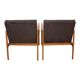 Beautiful Mid-Century armchairs, set of two, Denmark, 1970s