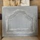 Gray patina woodwork door