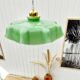 Vintage opaline pendant light