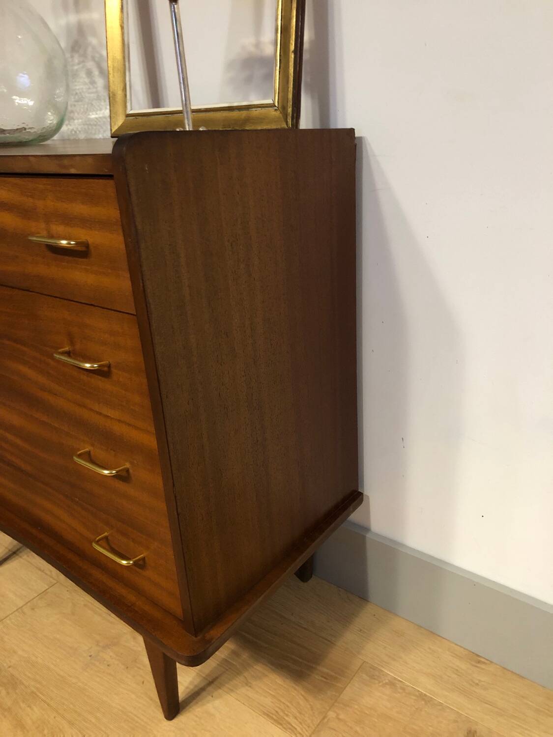 Vintage Scandinavian style chest of drawers