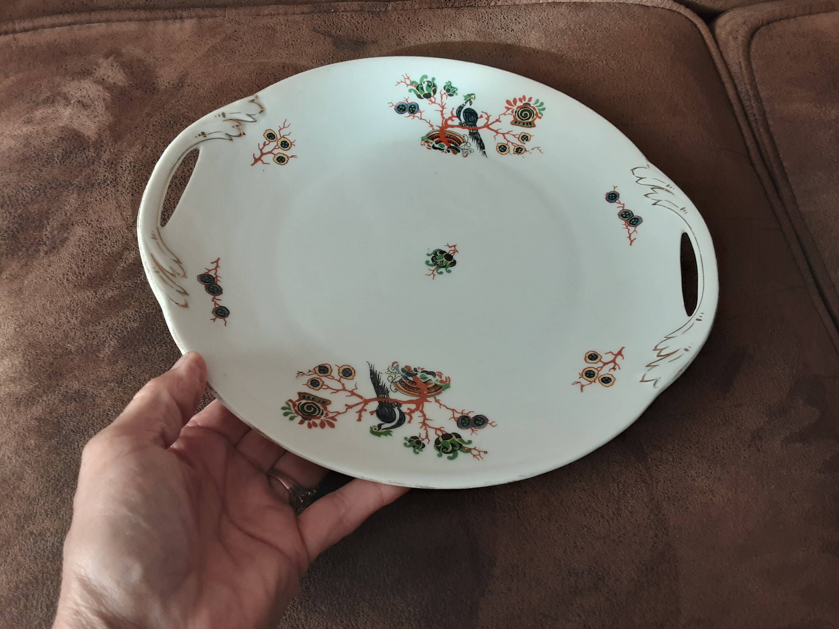 Porcelain dessert set