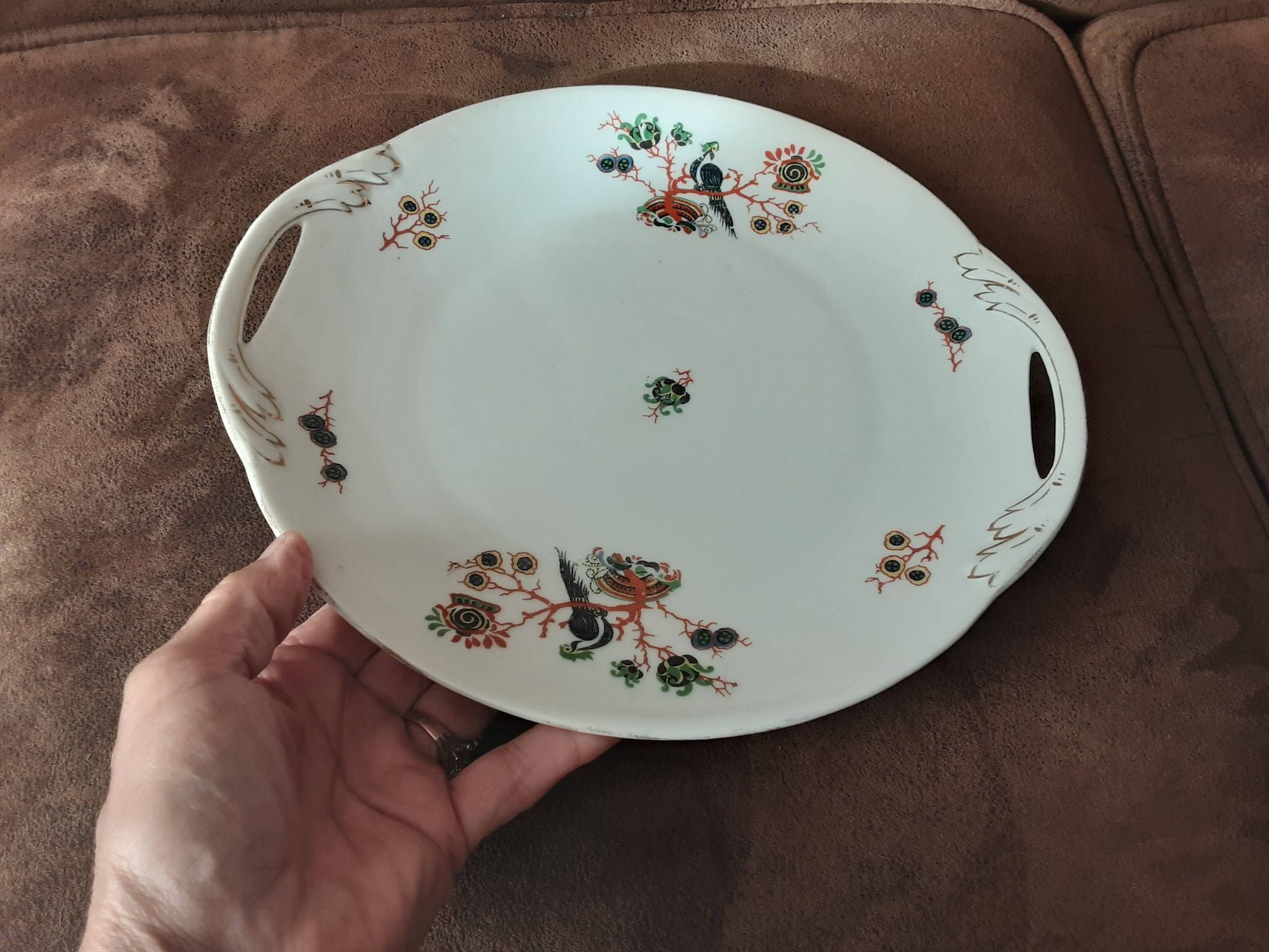 Porcelain dessert set