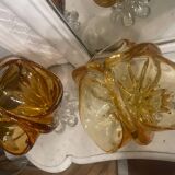 Lot 2 Coupes verre murano vintage