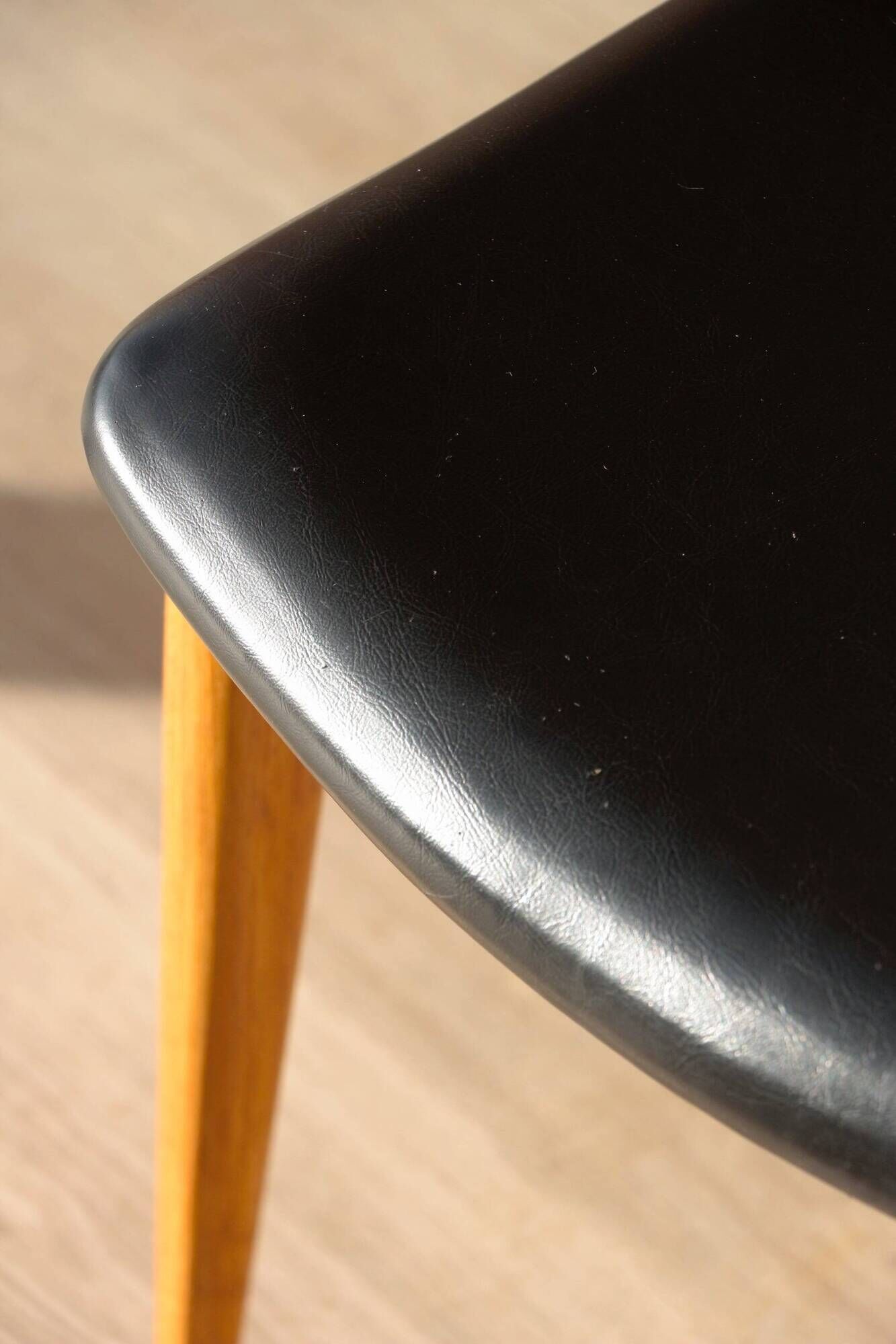 Set of 6 Vintage Scandinavian Teak Chairs – 1960s
