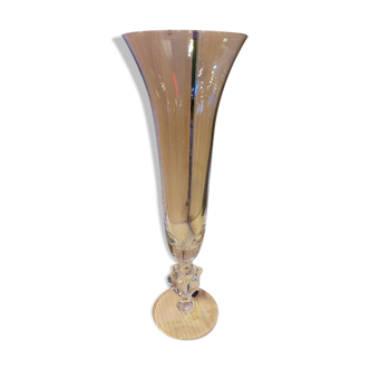 Vase col tulipe en cristal de Sèvres