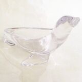 Sèvres crystal sea lion ashtray