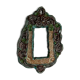 Anonymous ceramic mirror, 20x12 cm