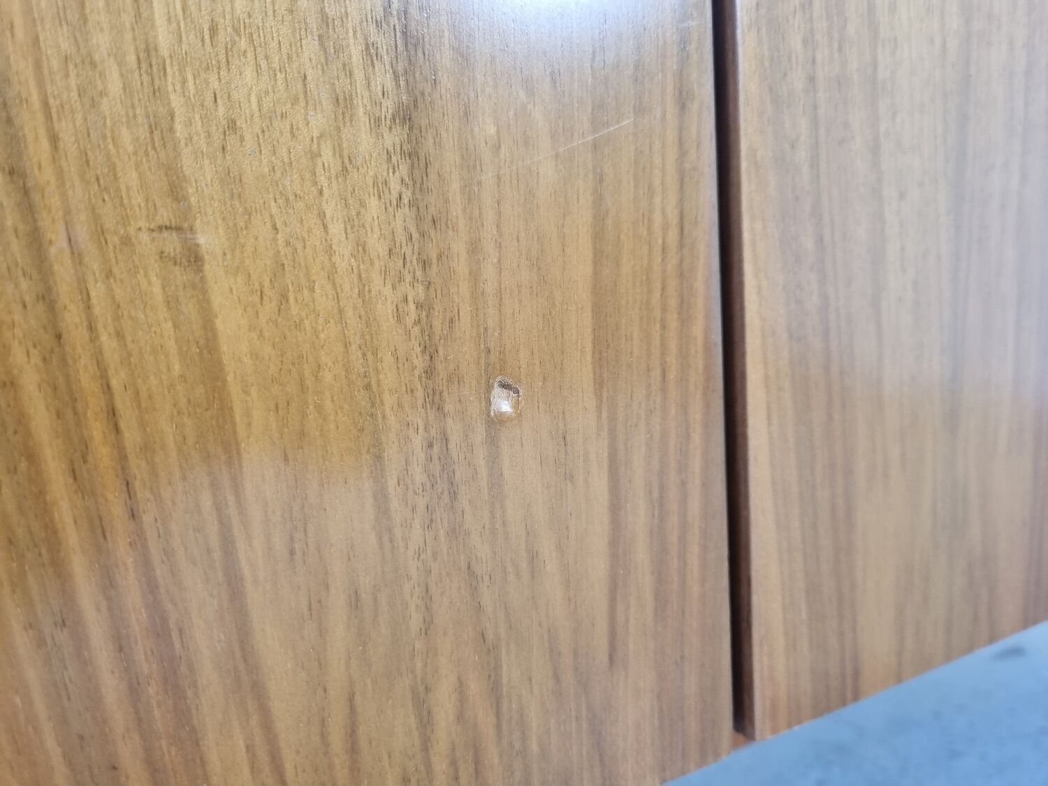 Scandinavian rowning Musterring walnut 60s