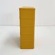 Yellow cabinet model "4964" by Olaf Von Bohr for Kartell, 1970
