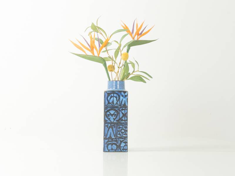 Expressive vase from the Baca series by Nils Thorsson for Royal Copenhagen