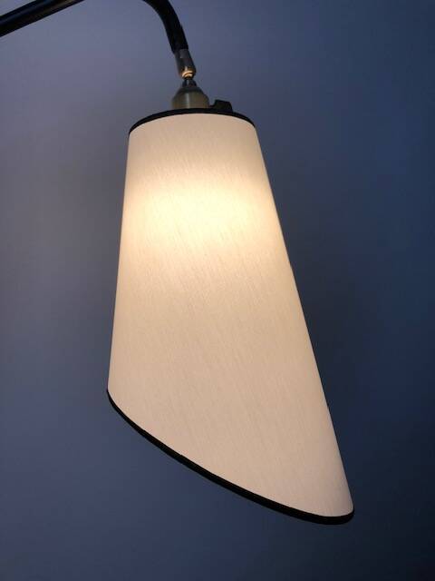 Tablet floor lamp and magazine holder 1960