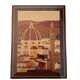 Quadro Intarsio Ligneo Artigianale Panorama Firenze (Cupola Brunelleschi)