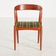 Model 16 teak dining chairs by Johannes Andersen for Uldum, set of 4
