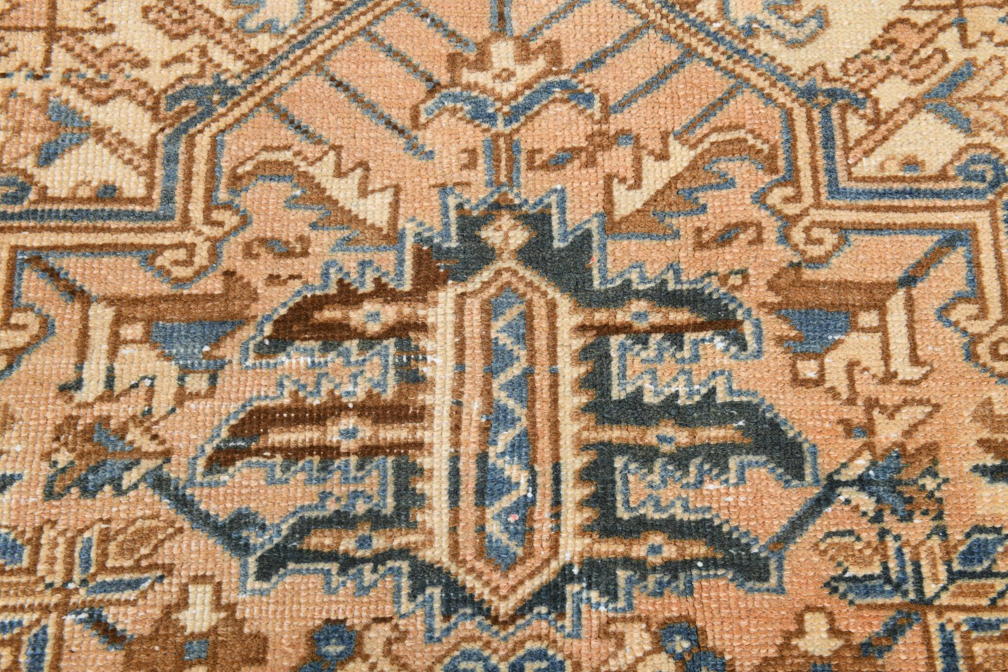 9x11  Pink & Navy Blue Classic Persian Rug, 263x328Cm