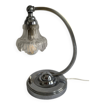 Lampe de table Art Deco chromé, 1930