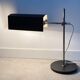 Mid century desk lamp with a rectangular shade