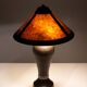 Vintage Dirk van Erp Style Arts & Crafts Copper & Mica Table Lamp 20th Cent