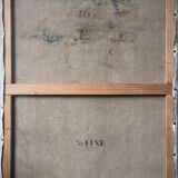 Painting "Landscape of undergrowth", sunny trail in the forest