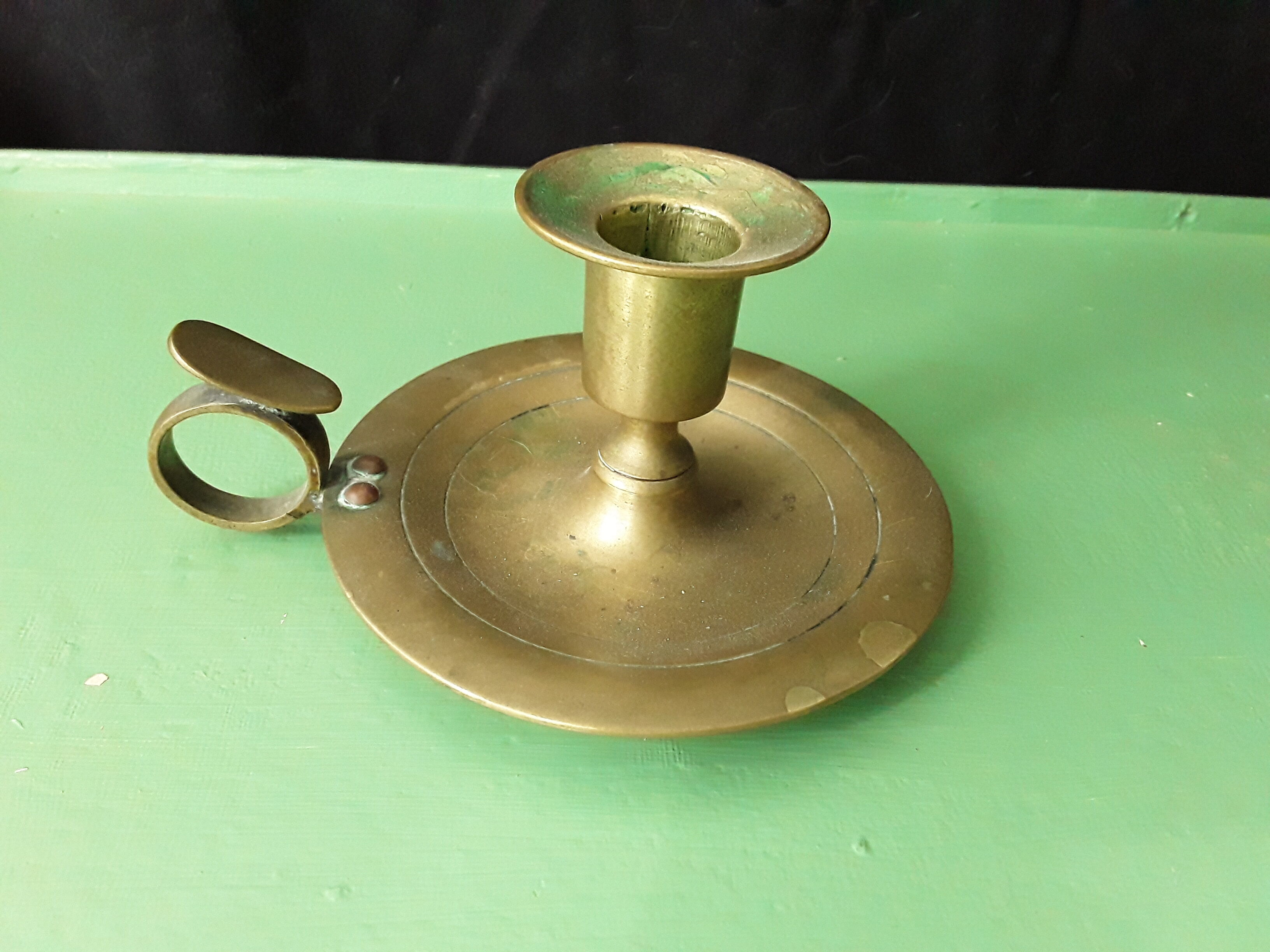 Antique candle holder