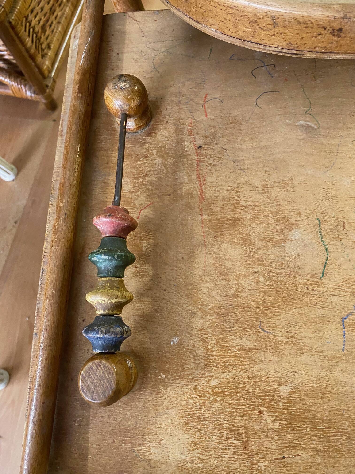 Baby high chair early 20th century thonet style curved wood and cane et you