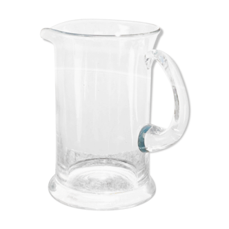 The glass pitcher / decanter