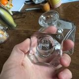 Baccarat unique gravé “Pour J&F Martell”
