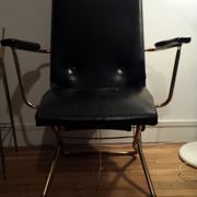 Fauteuil vintage noir