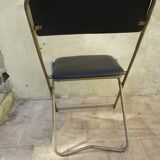 Lot of 4 folding chairs 70s