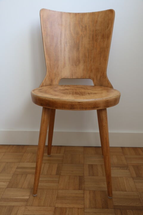2 chairs baumann "dove" clear beech