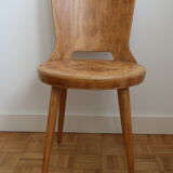 2 chairs baumann "dove" clear beech