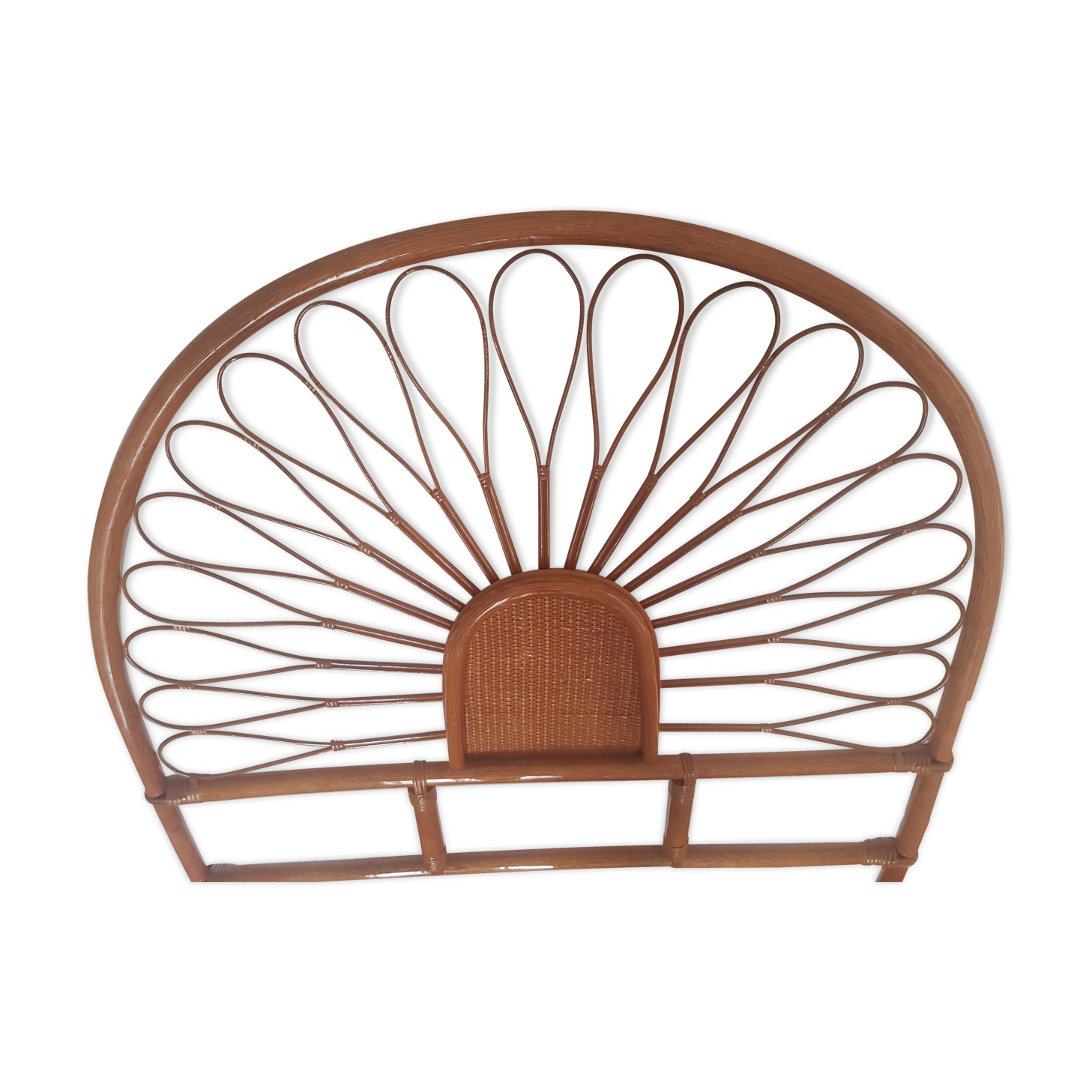 Rattan headboard
