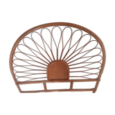 Rattan headboard