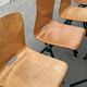 Chaise de salle à manger vintage industrielle Pagwood de Woodmar Design des années 70