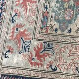 Tapis ancien turc panderma finement 120x177 cm