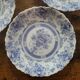 70s dessert plates