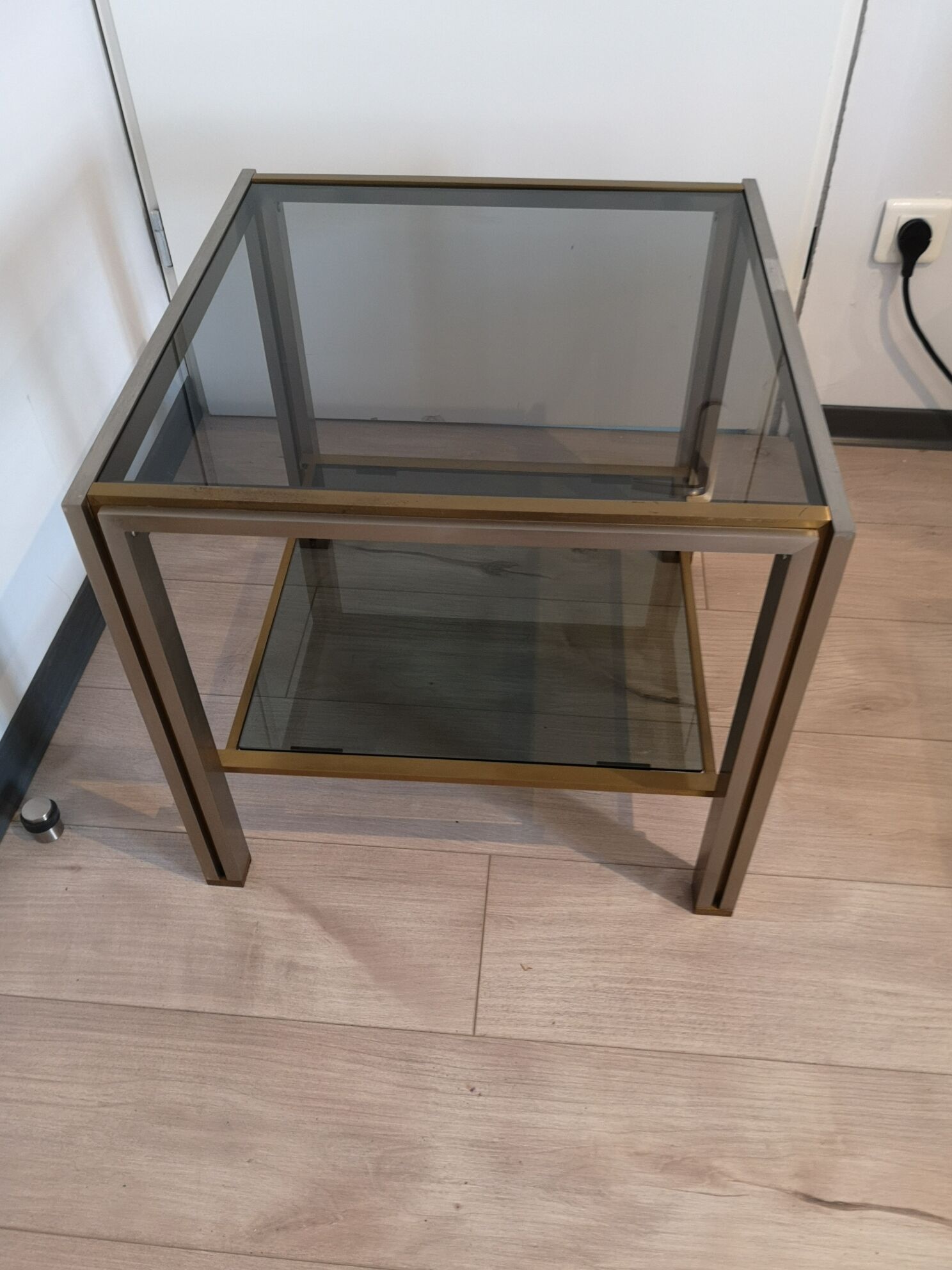 Table basse Roméo Rega vintage 1970