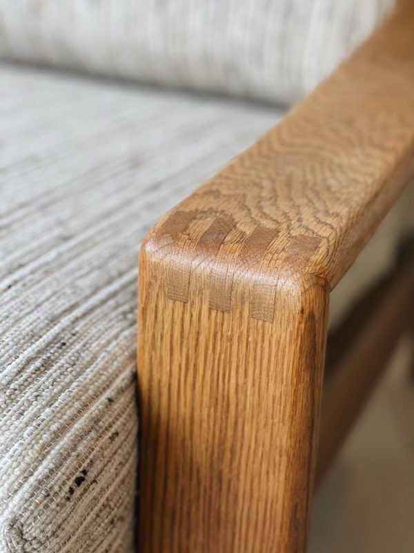 Vintage sofa "3 places"