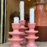 barbapapa pink candle holder