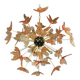Lustre spoutnik en verre de Murano