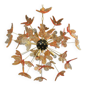 Sputnik Murano glass chandelier