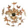 Lustre spoutnik en verre de Murano