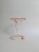 Murano blown glass trumpet vase