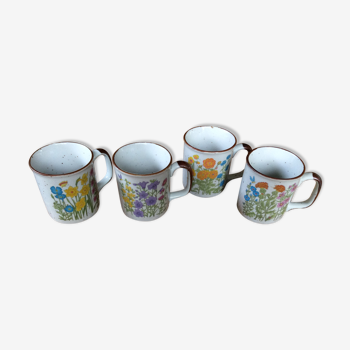 Série de 4 mugs