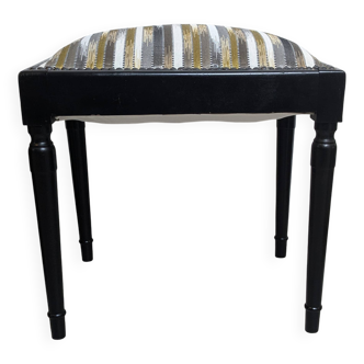 Vintage rectangular piano stool