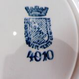 4 deep ironstone plates from St Amand 220513