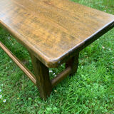 Oak farm bench