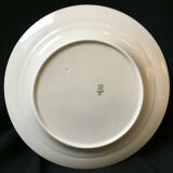 Lot of 6 plates a dessert langenthal Swiss porcelain decor pink flowers