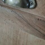 Small solid wood jam jar holder