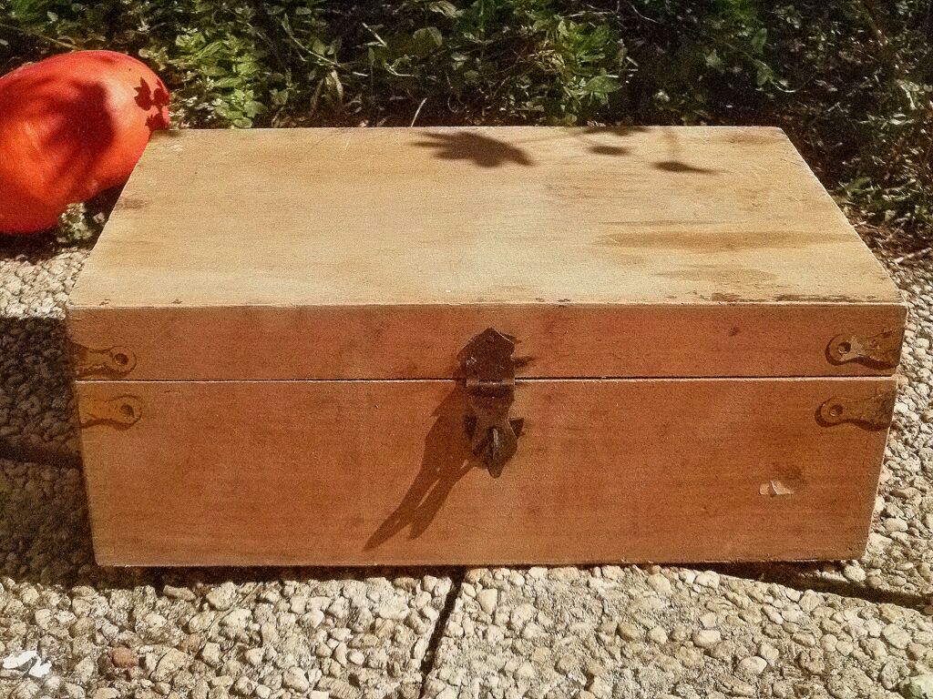 Vintage wooden crate